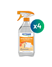 HEITMANN pure Kraftreiniger Essig + Orange 500 ml, 4er Pack