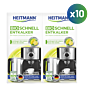 HEITMANN Bio-Schnell-Entkalker 2 x 25 g 10er Pack