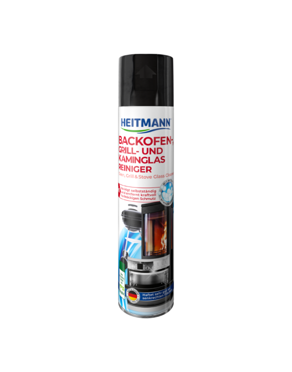 HEITMANN Backofen-, Grill- und Kaminglas Reiniger 400 ml