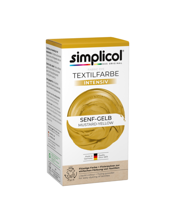 simplicol Textilfarbe intensiv Senf-Gelb