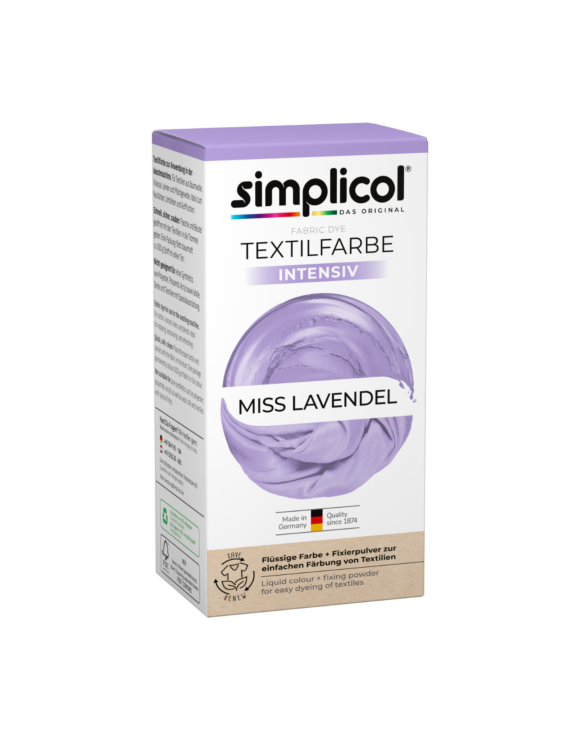 simplicol Textilfarbe intensiv Miss Lavendel