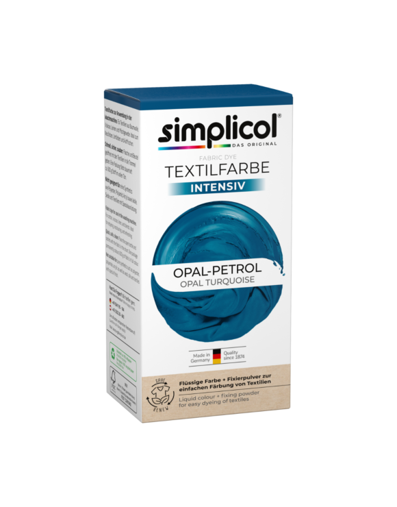 simplicol Textilfarbe intensiv Opal Petrol