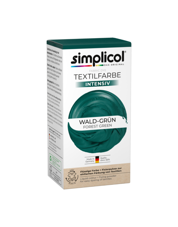 simplicol Textilfarbe intensiv Wald Grün
