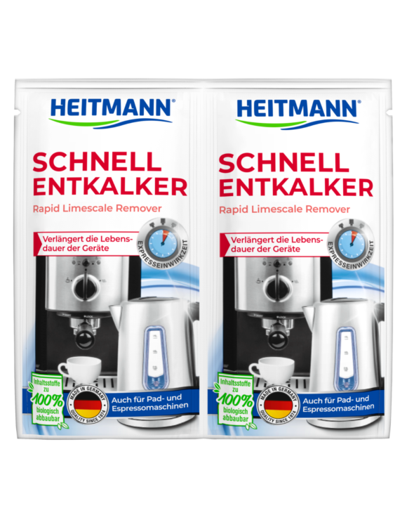 HEITMANN Schnell-Entkalker 2 x 15 g