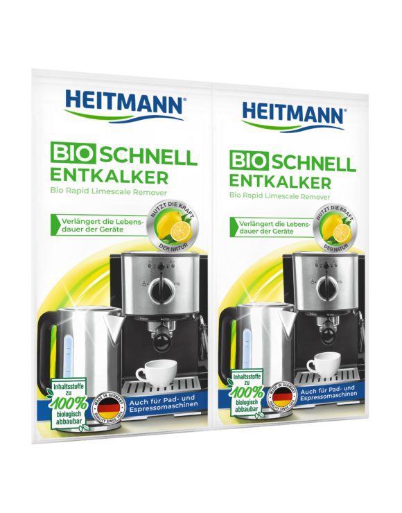 HEITMANN Bio-Schnell-Entkalker 2 x 25 g