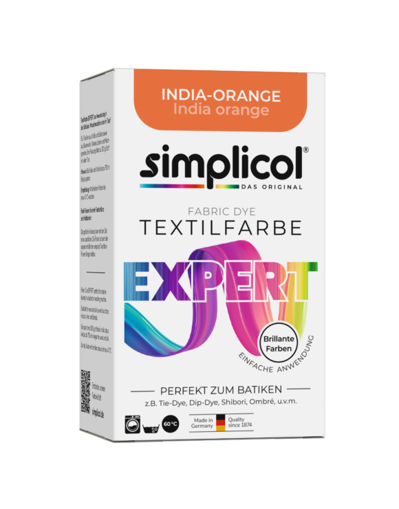 simplicol Textilfarbe expert India-Orange