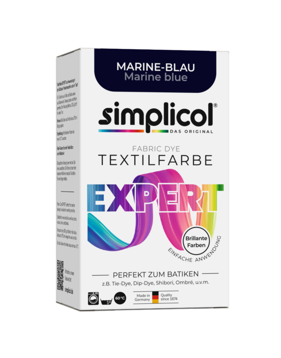 simplicol Textilfarbe expert Marine-Blau
