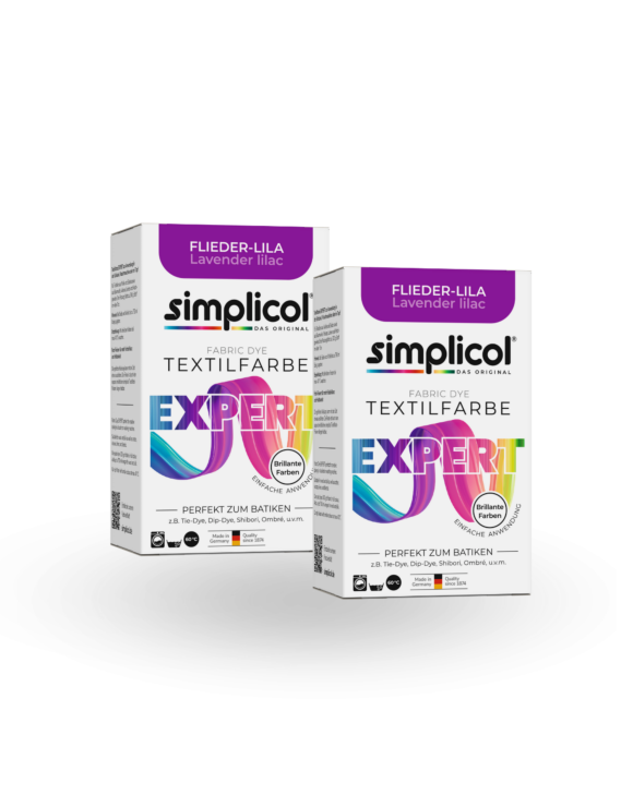 simplicol Textilfarbe expert Flieder-Lila 2er Pack