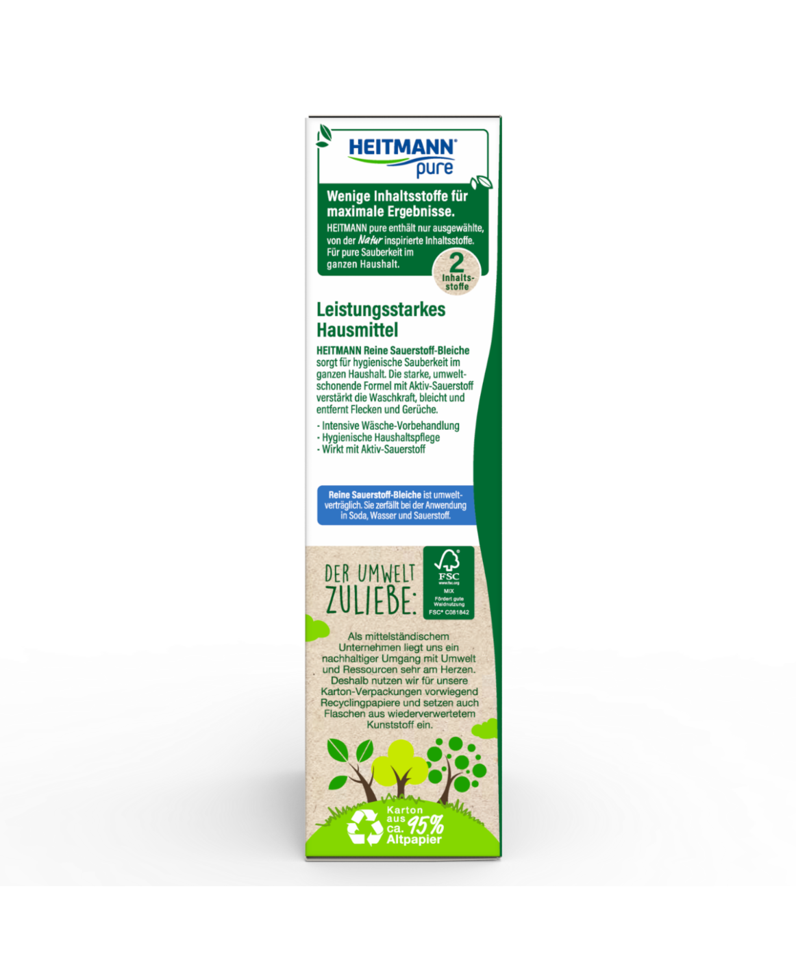 HEITMANN pure Reine Sauerstoff-Bleiche 350 g