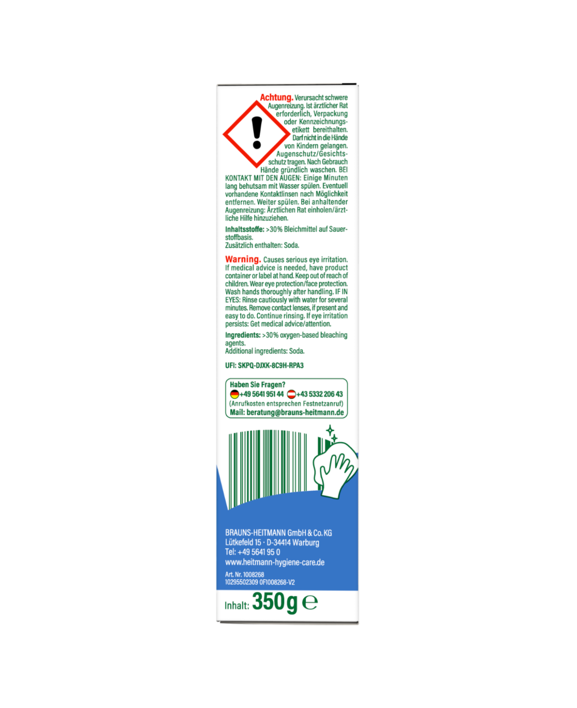 HEITMANN pure Reine Sauerstoff-Bleiche 350 g