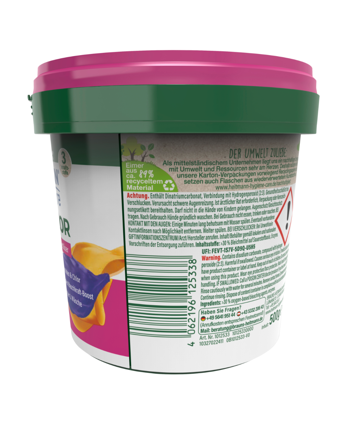 HEITMANN pure Oxi Color 500 g