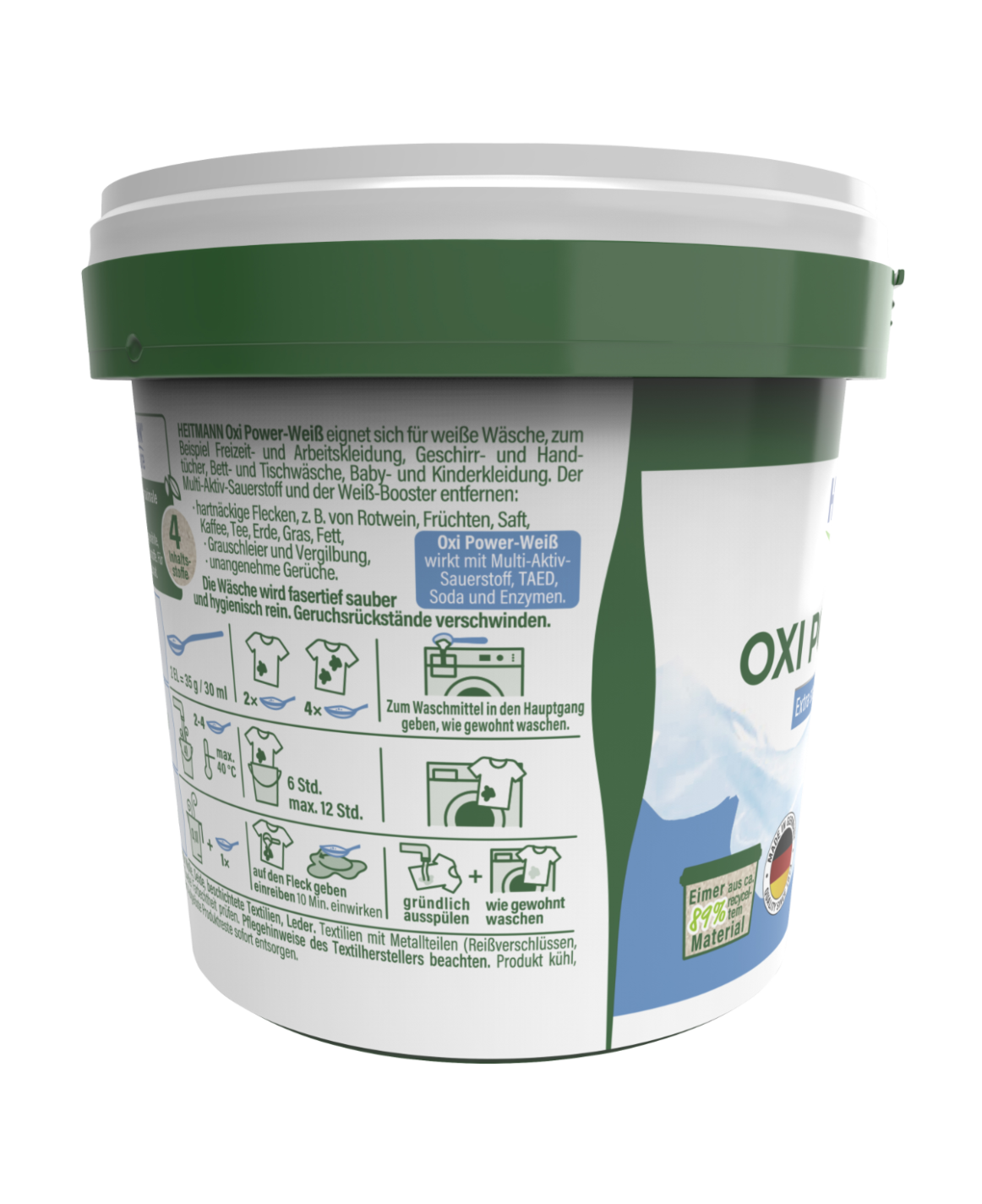 HEITMANN pure Oxi Power-Weiss 500 g