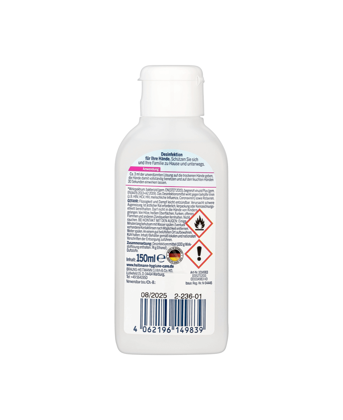 IMPRESAN Händedesinfektion flüssig 150 ml