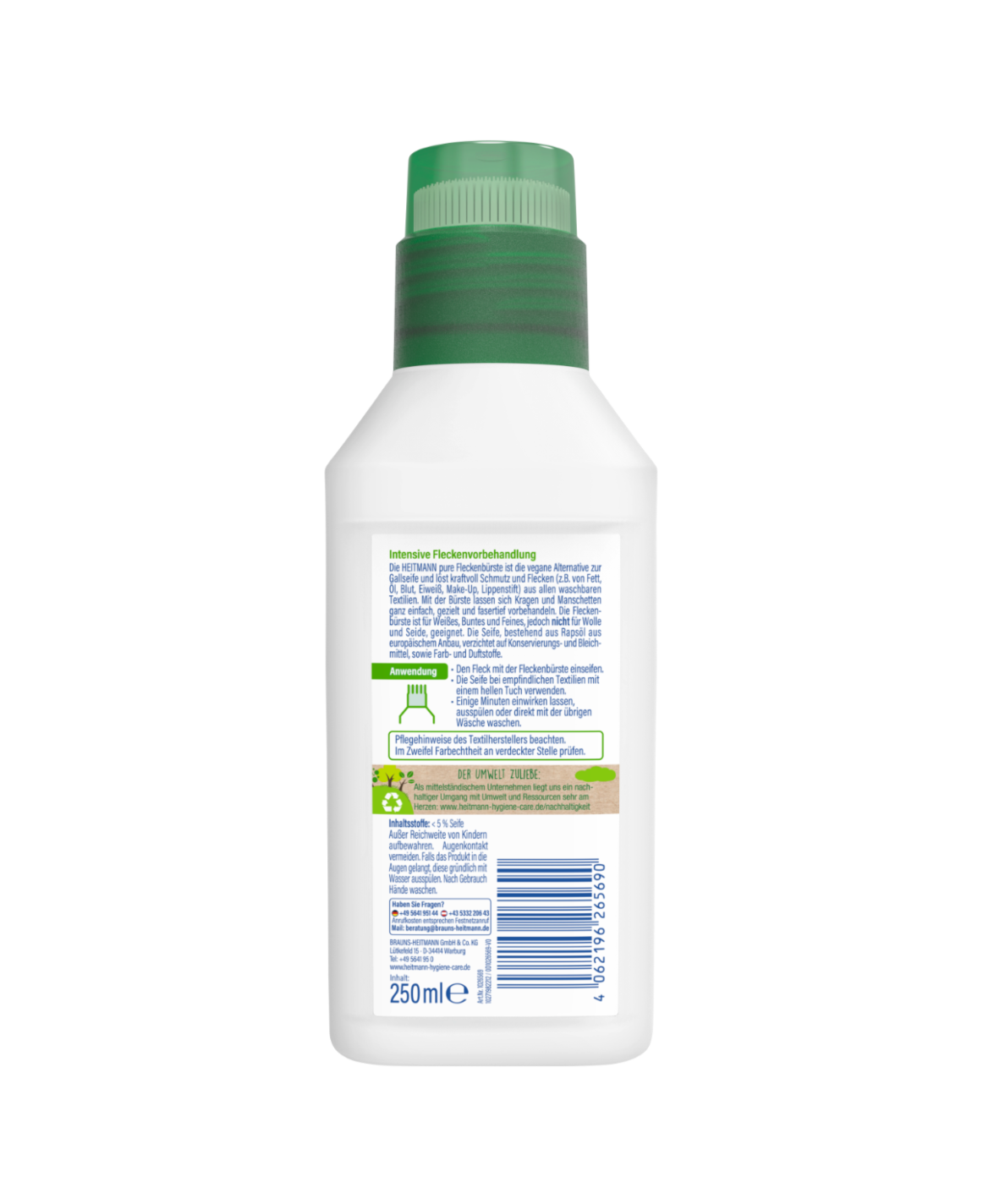 HEITMANN pure vegane Fleckenbürste 250 ml 