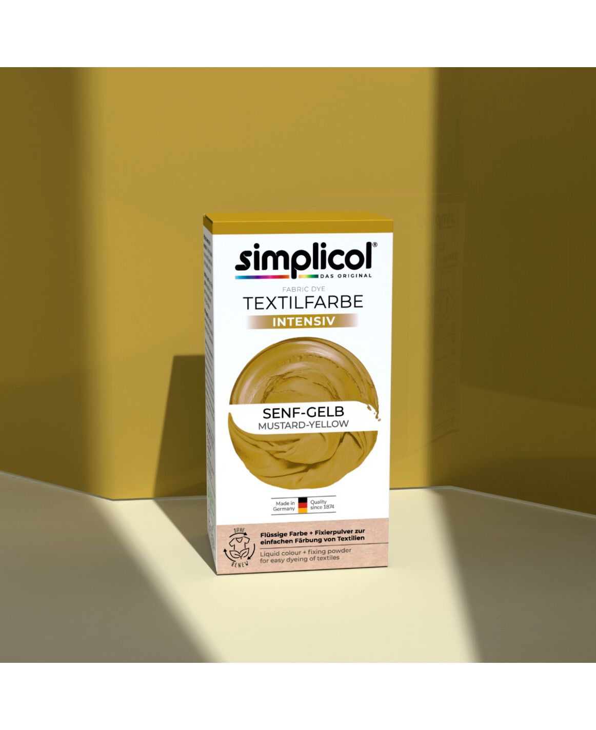 simplicol Textilfarbe intensiv Senf-Gelb