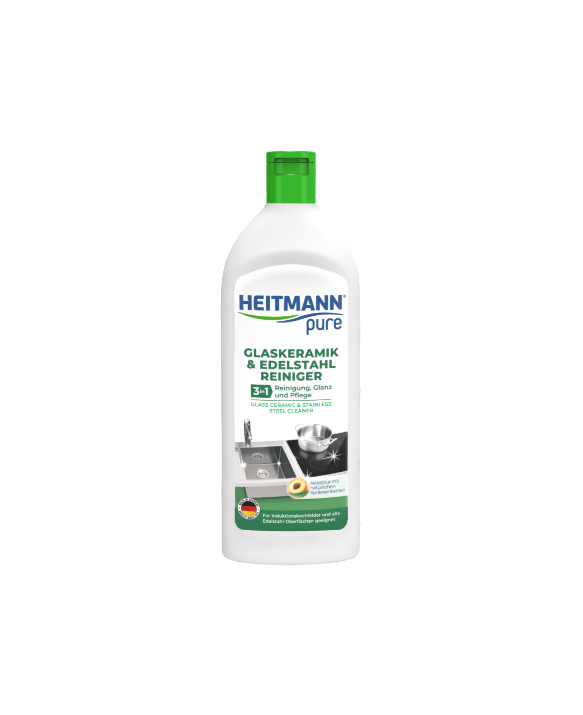 HEITMANN pure Glaskeramik- und Edelstahlreiniger