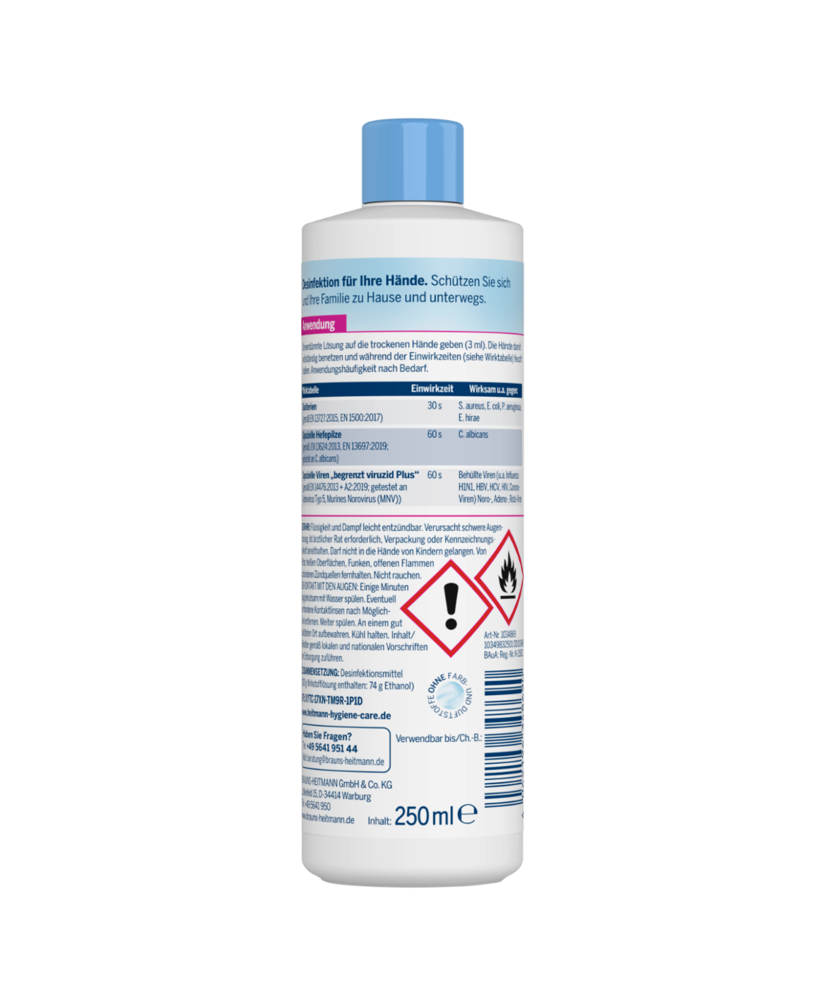 IMPRESAN Hände-Desinfektion 250ml