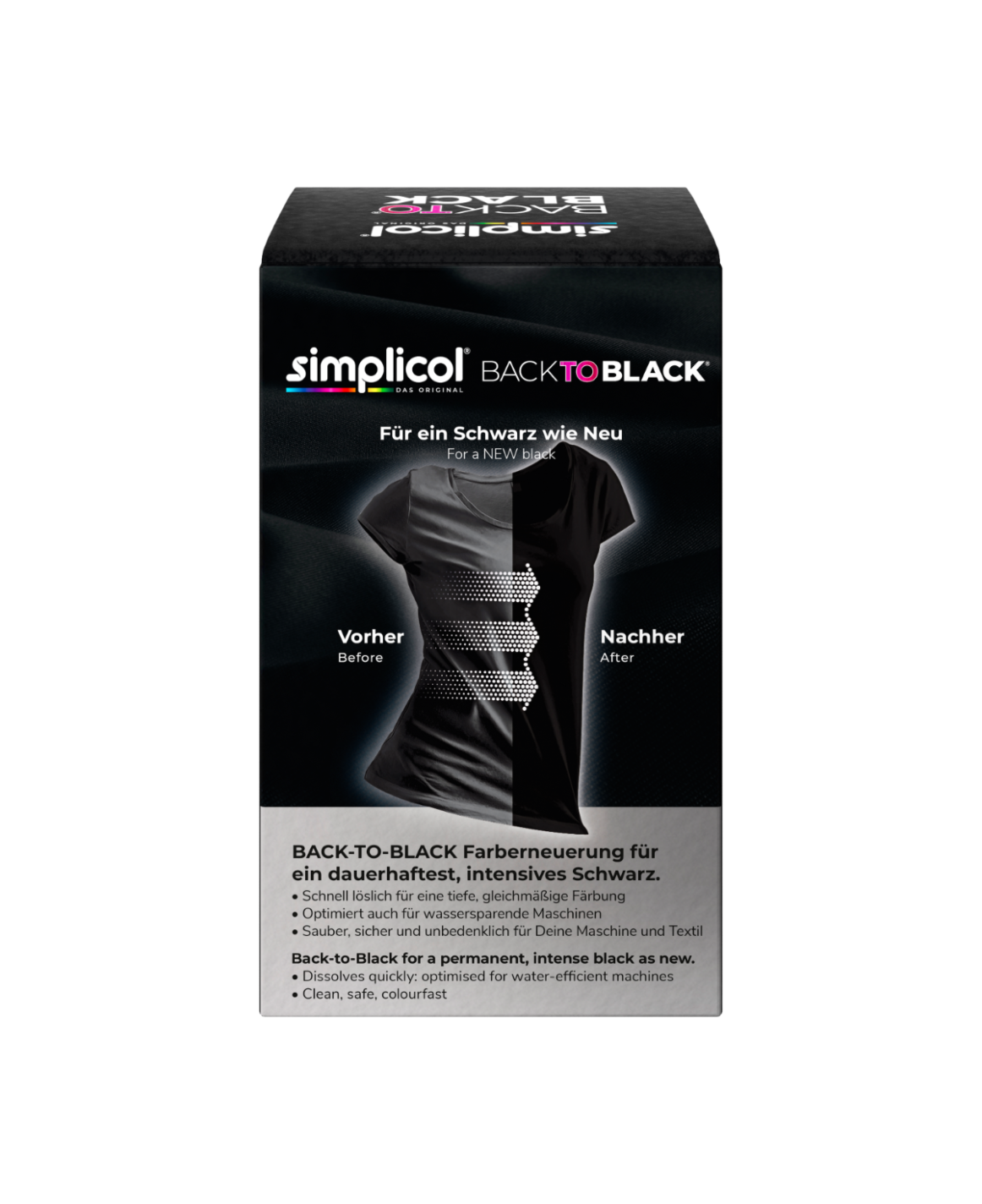 Back-to-Black Farberneuerung