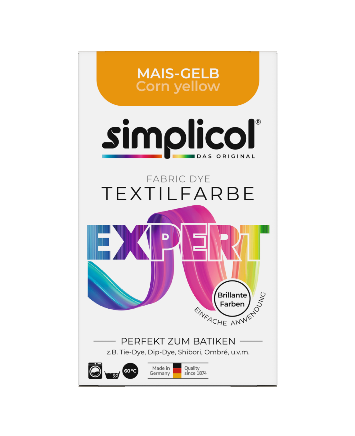 simplicol Textilfarbe expert Mais-Gelb