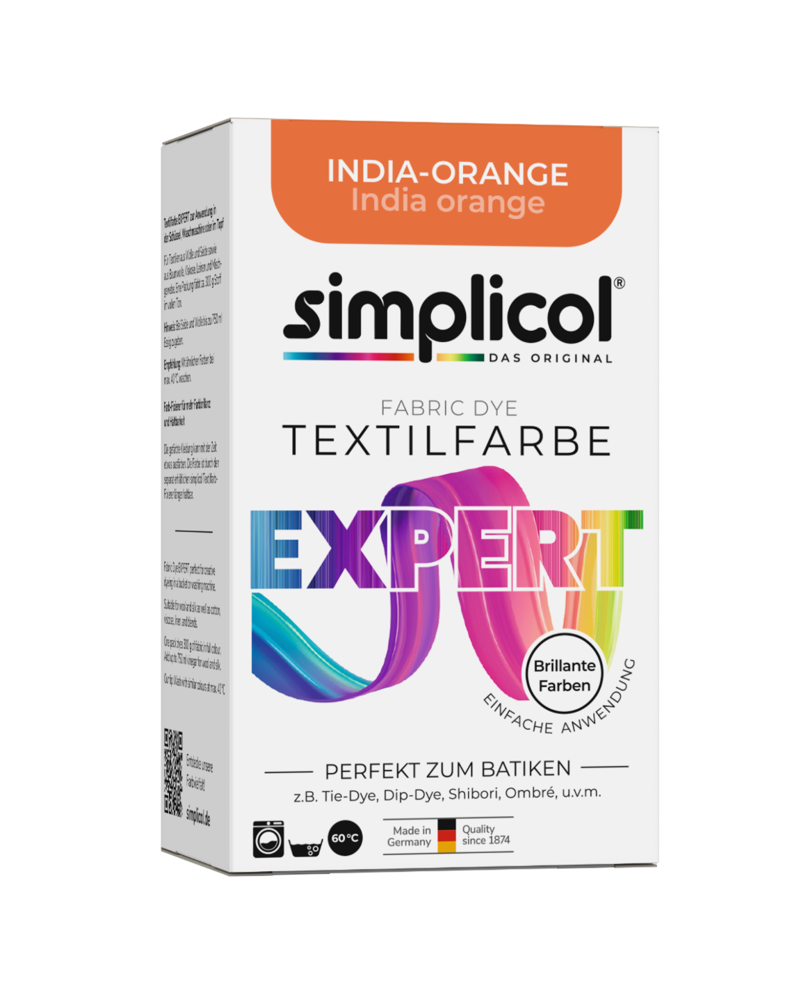 simplicol Textilfarbe expert India-Orange