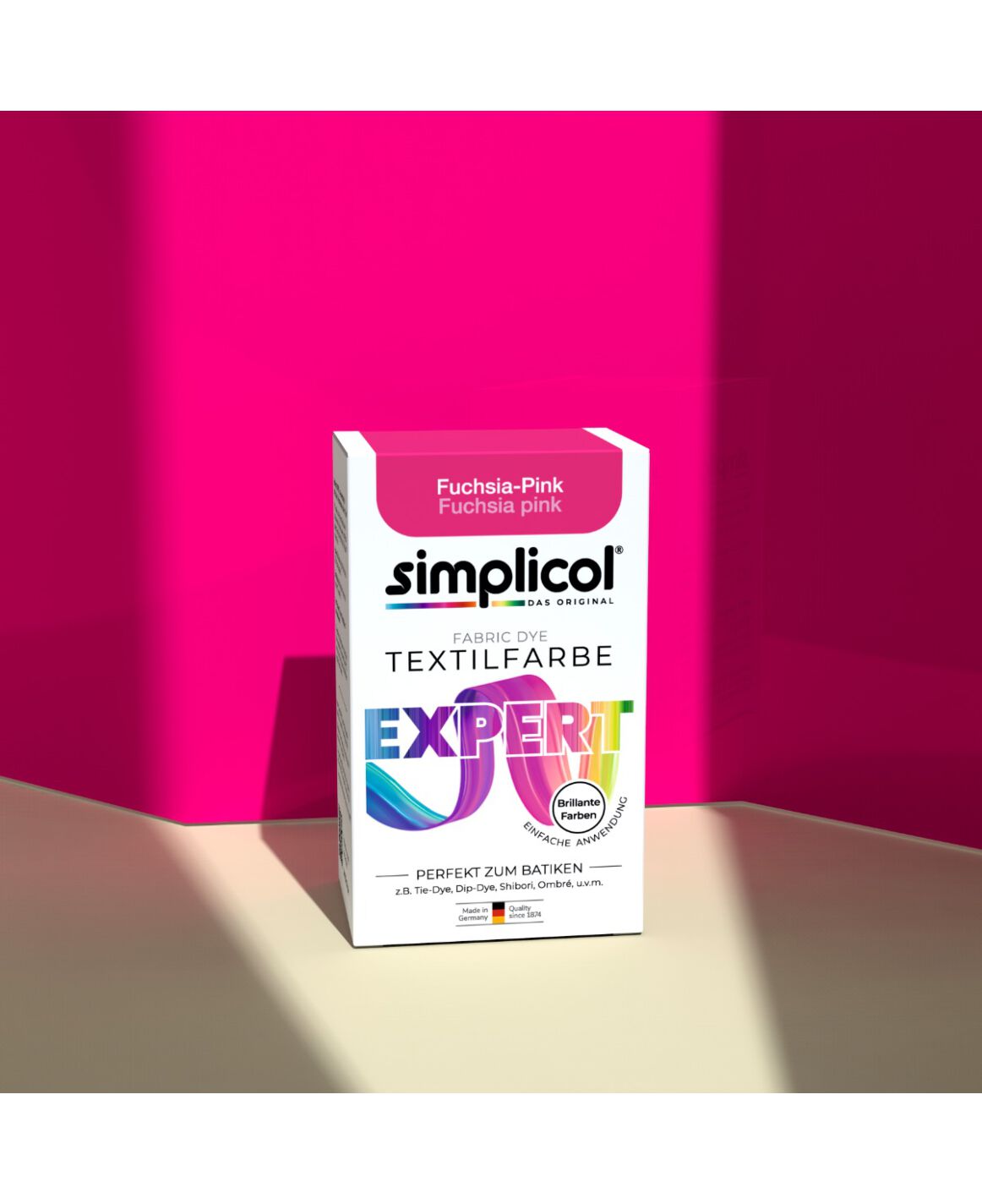 simplicol Textilfarbe expert Fuchsia-Pink