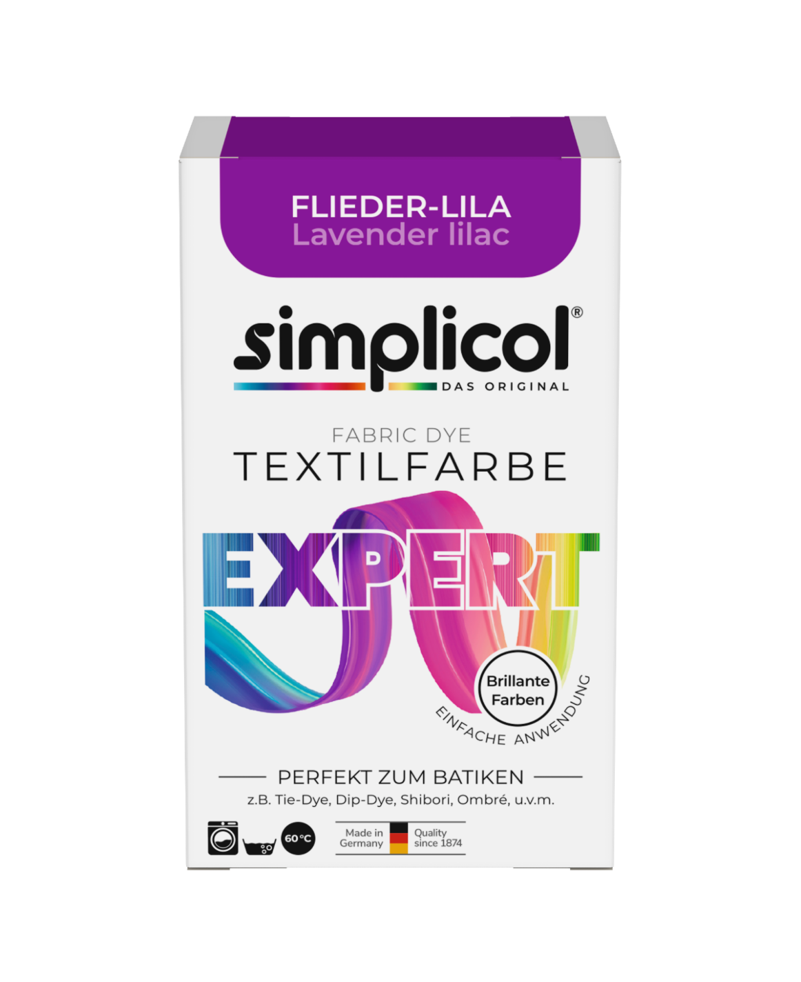 simplicol Textilfarbe expert Flieder-Lila