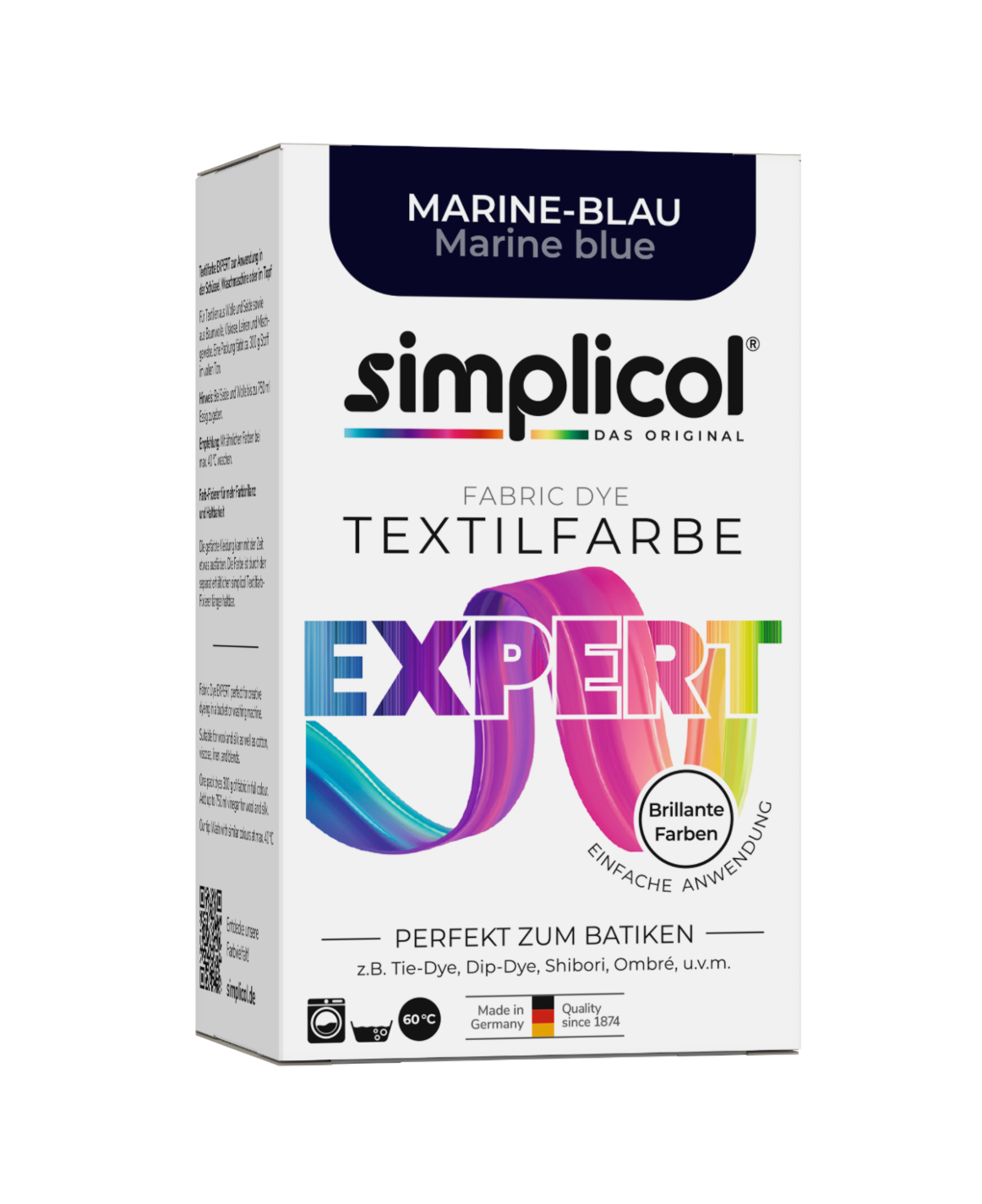 simplicol Textilfarbe expert Marine-Blau