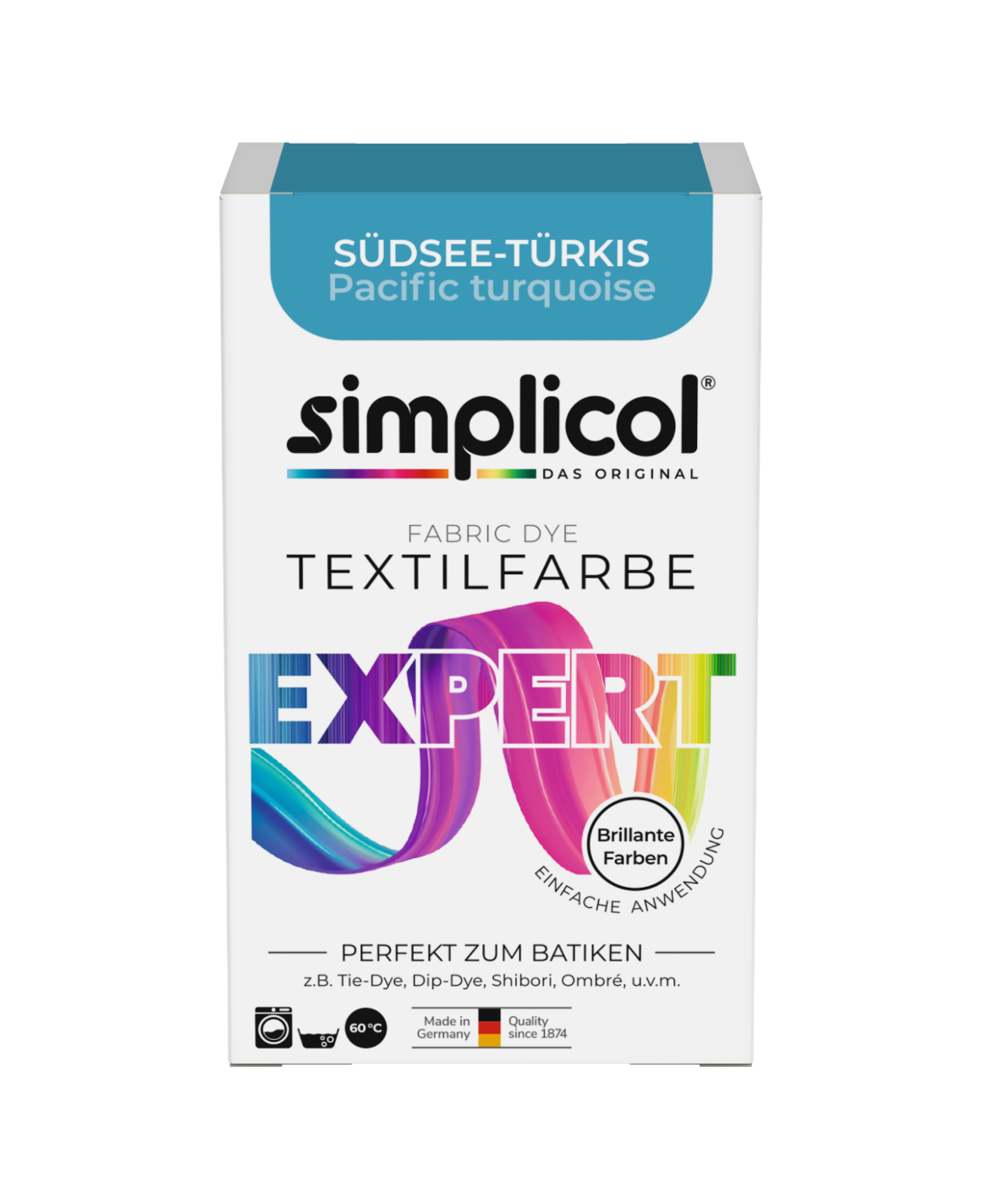 simplicol Textilfarbe expert Südsee-Türkis