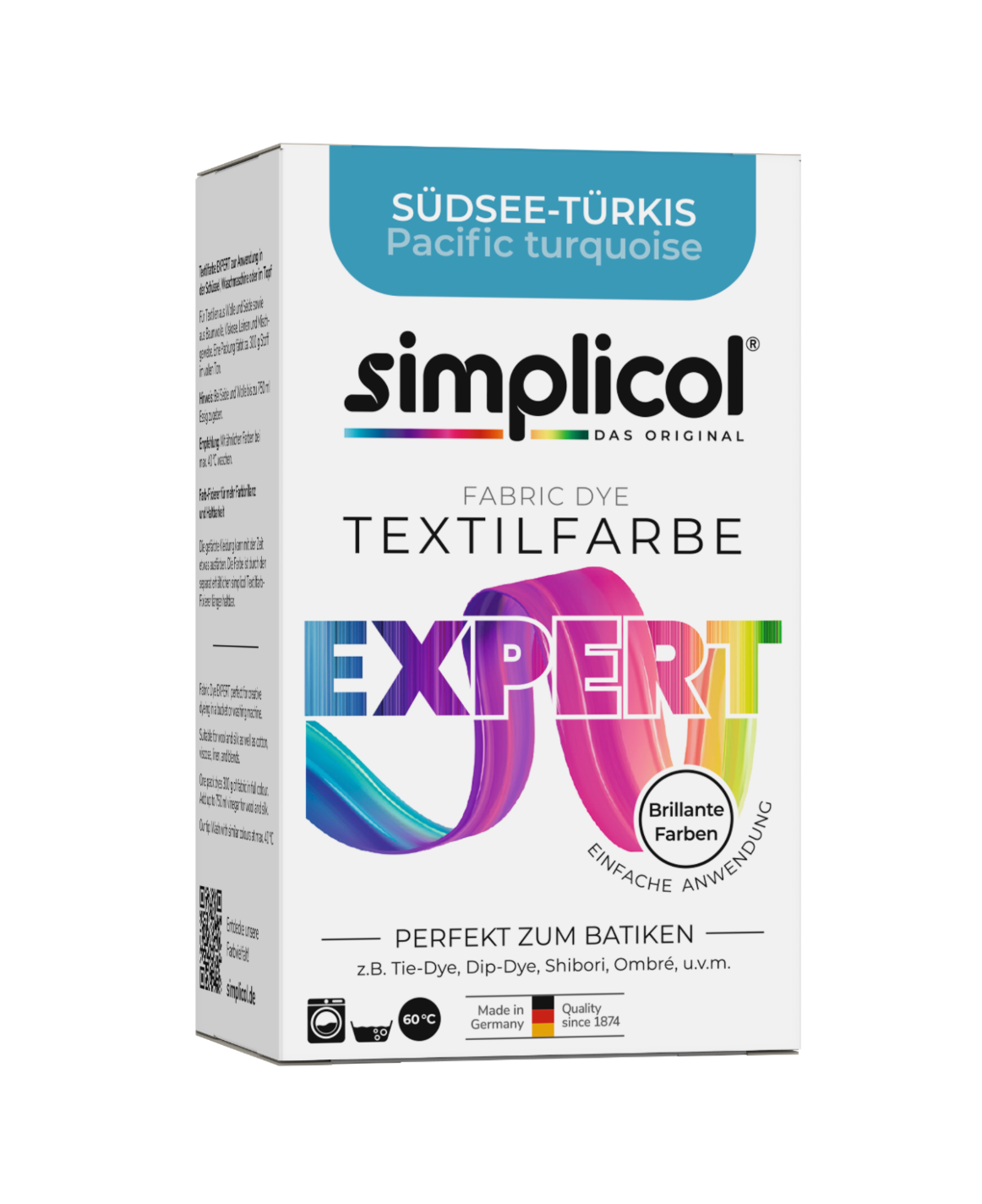 simplicol Textilfarbe expert Südsee-Türkis