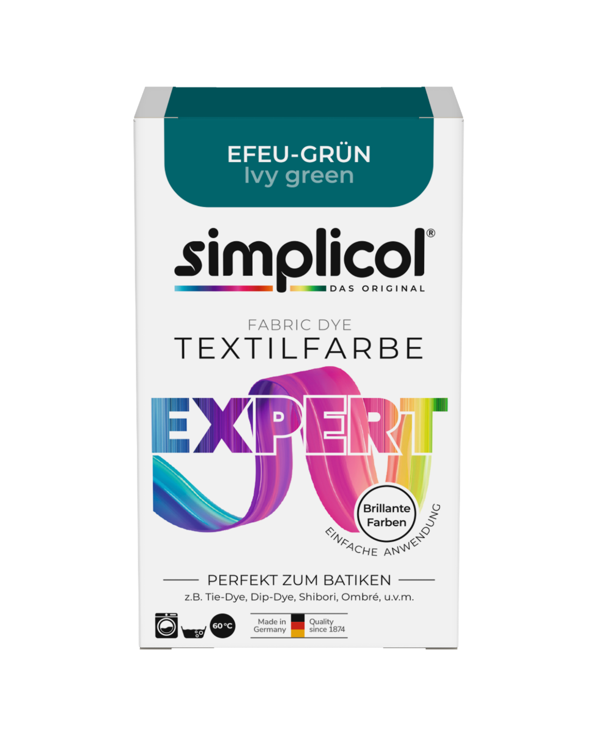 simplicol Textilfarbe expert Efeu-Grün