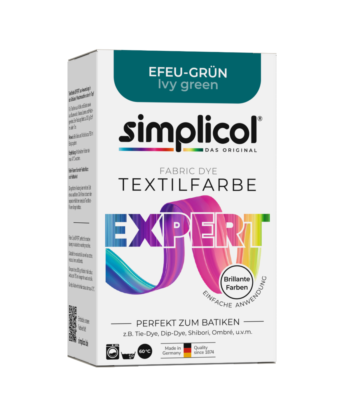 simplicol Textilfarbe expert Efeu-Grün