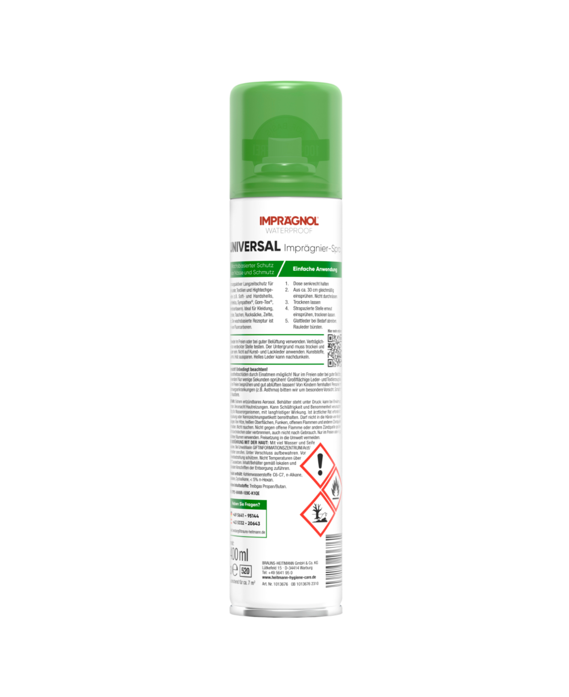 IMPRÄGNOL Imprägnier-Spray Waterproof Universal 100 % PFC-frei 400 ml