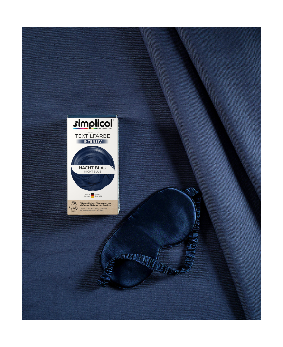 simplicol Textilfarbe intensiv Nacht-Blau