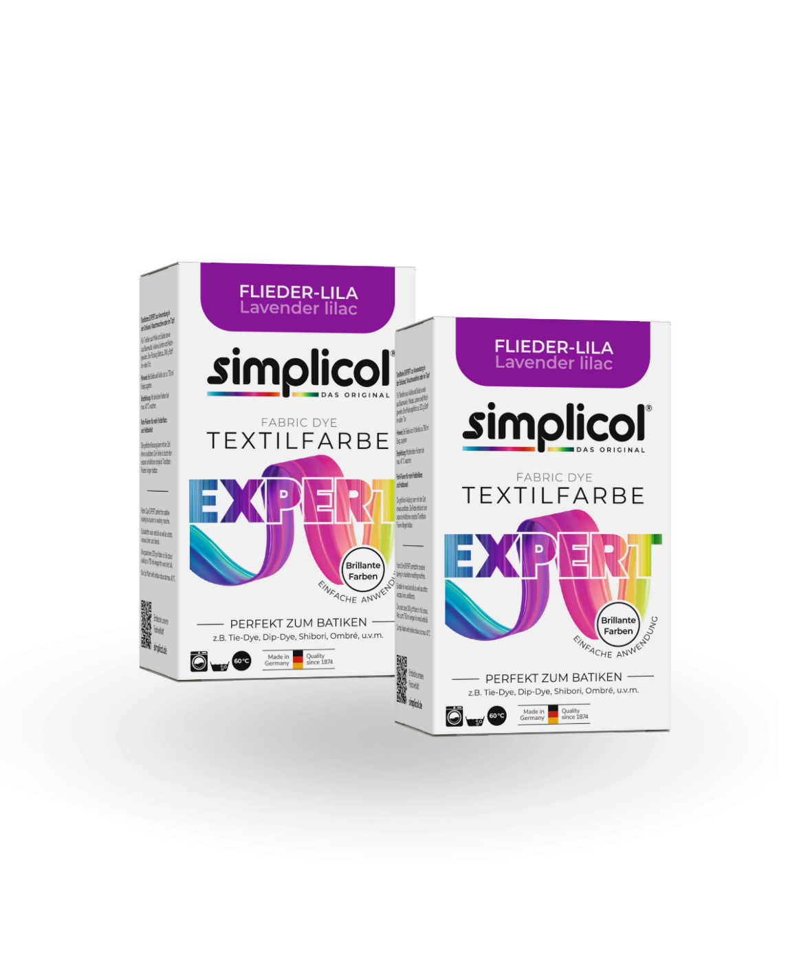 simplicol Textilfarbe expert Flieder-Lila 2er Pack