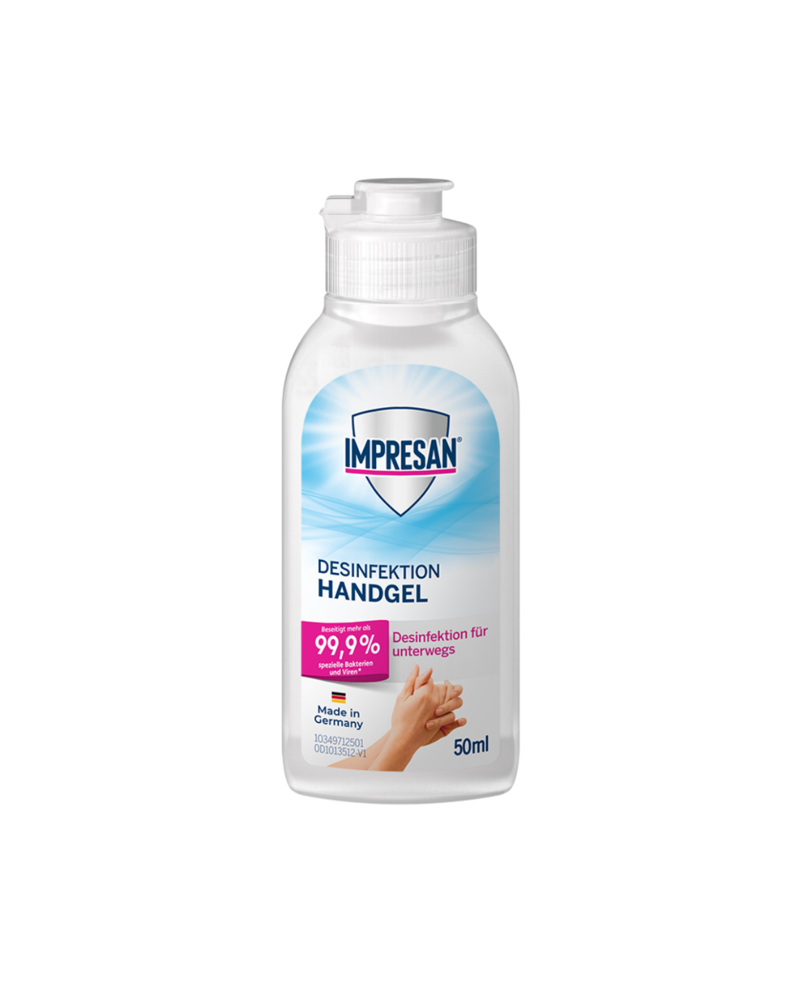 IMPRESAN Desinfektion Handgel 50 ml