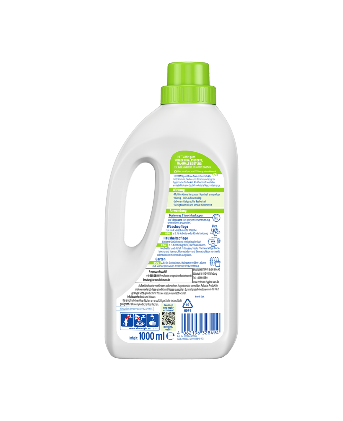 HEITMANN pure Reine Soda 1 l