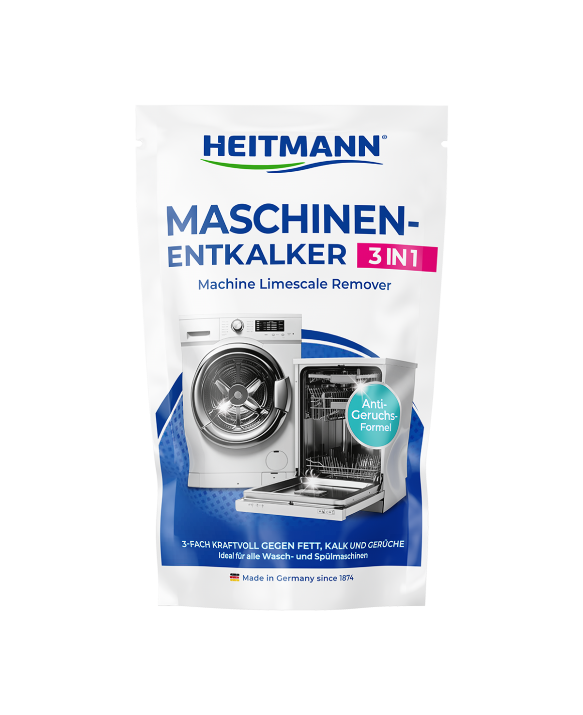 HEITMANN Maschinen Entkalker 3 in 1, 175 g