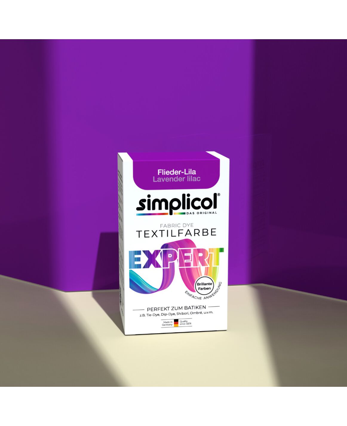simplicol Textilfarbe expert Flieder-Lila
