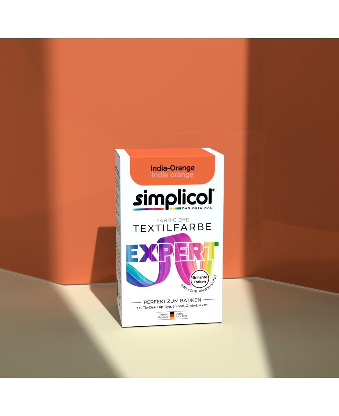 simplicol Textilfarbe expert India-Orange