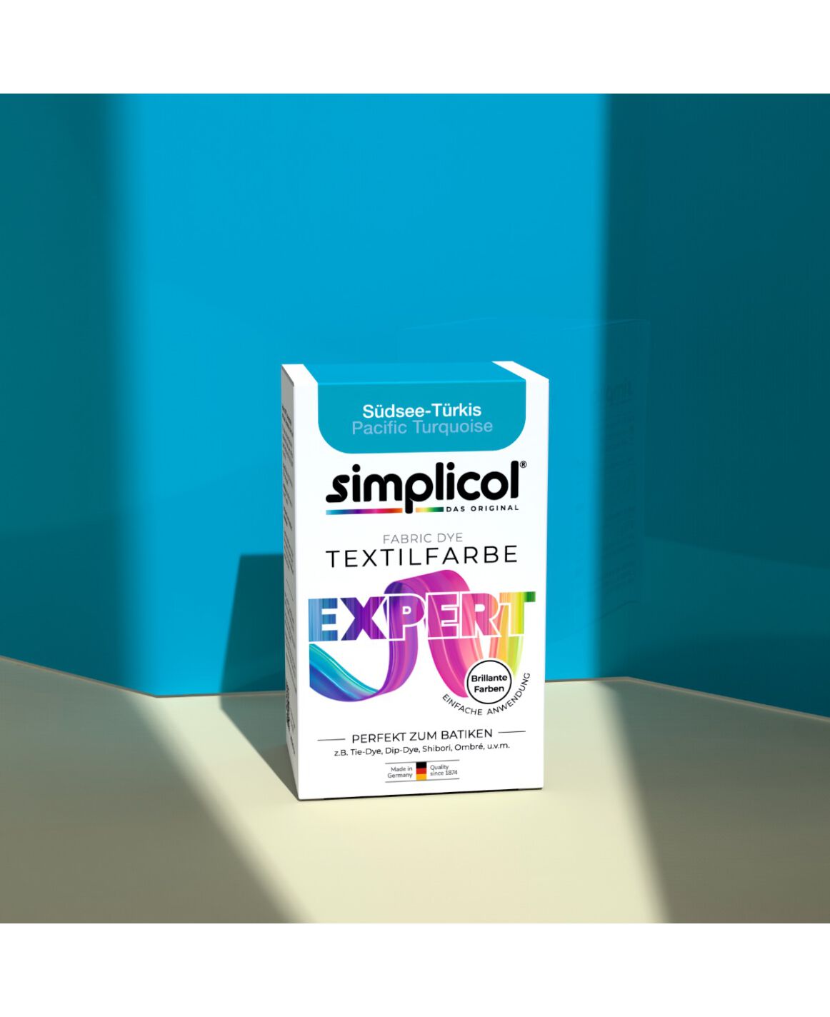 simplicol Textilfarbe expert Südsee-Türkis