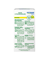 HEITMANN pure Reine Citronensäure 350 g