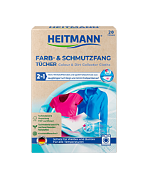 HEITMANN Farb- und Schmutzfangtücher, 20 Stück, FSC Mix