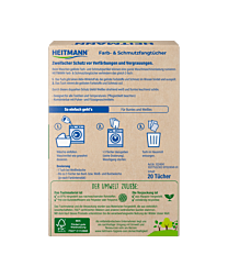 HEITMANN Farb- und Schmutzfangtücher, 20 Stück, FSC Mix