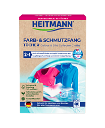 HEITMANN Farb- und Schmutzfangtücher, 45 Stück, FSC Mix