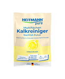 HEITMANN pure Multiflächen Kalkreiniger 25 g - Nachfüllbeutel
