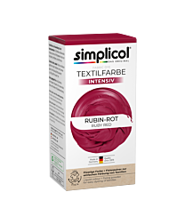 simplicol Textilfarbe intensiv Rubin-Rot