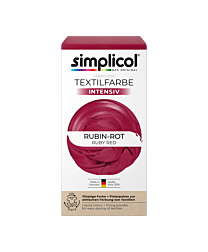 simplicol Textilfarbe intensiv Rubin-Rot