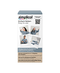 simplicol Textilfarbe intensiv Elegantes Grau