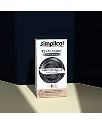 simplicol Textilfarbe intensiv Samt Schwarz