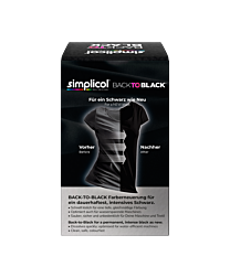 Back-to-Black Farberneuerung